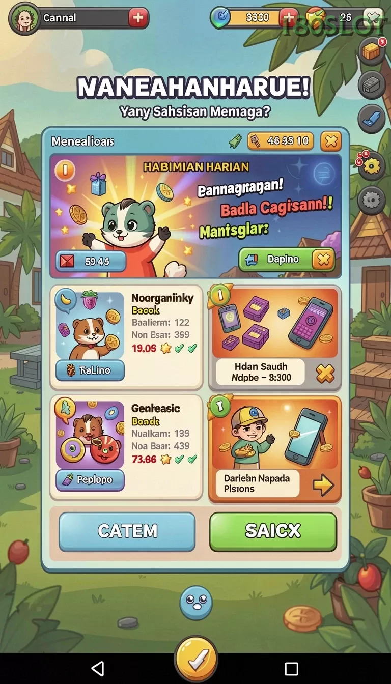 Cuplikan layar IND777 — pengaturan akun