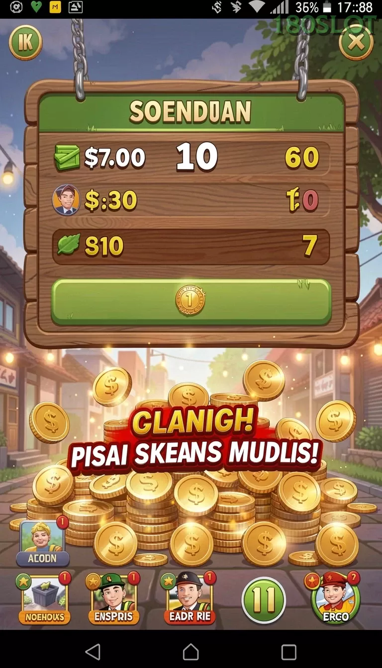 Cuplikan layar DEWAJITU — menu navigasi