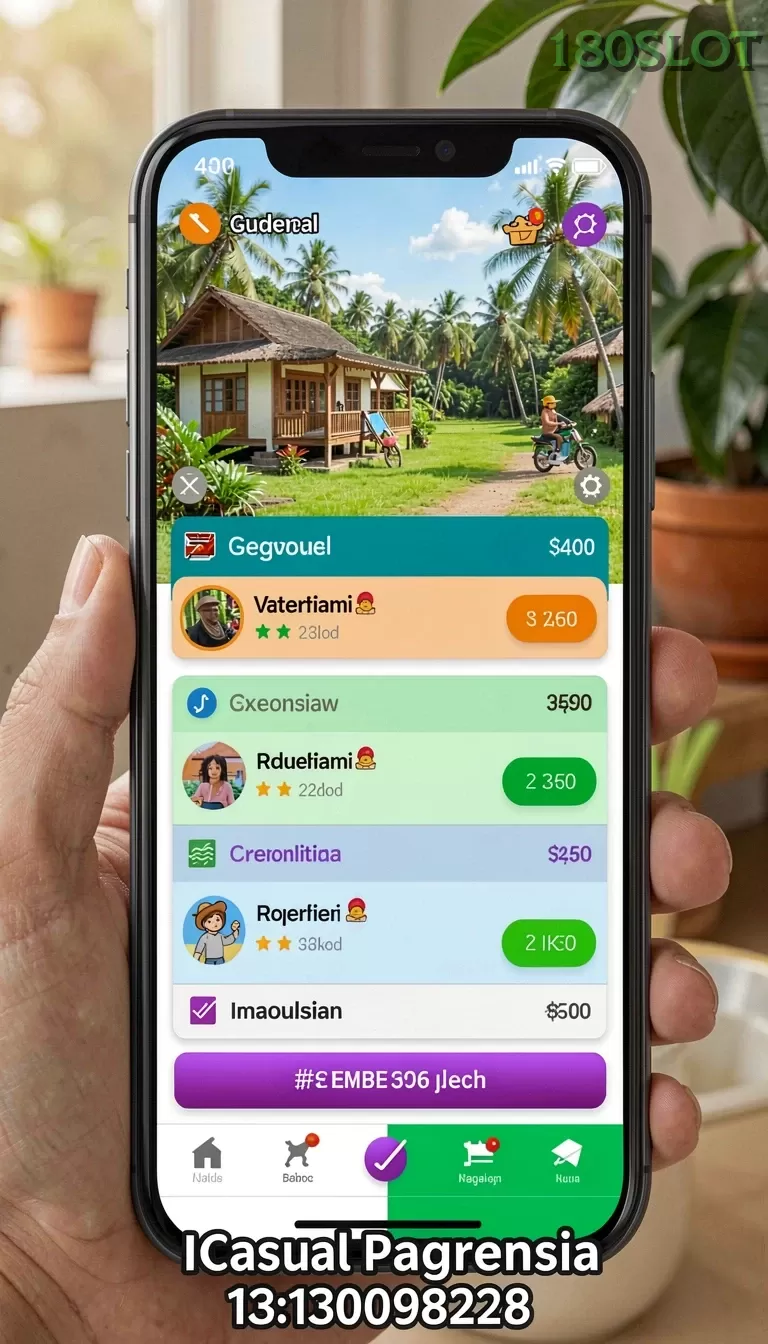 Cuplikan layar DUNIA777 — halaman utama